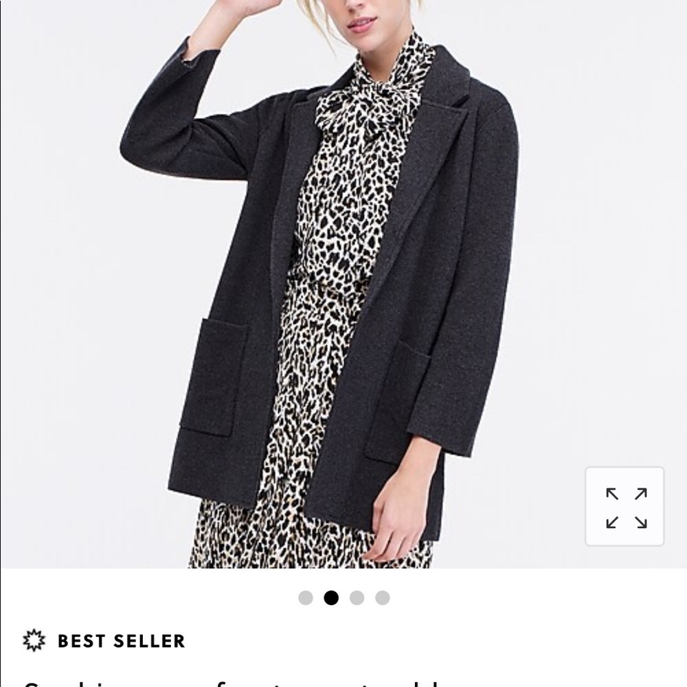 J. Crew Sweater Blazer